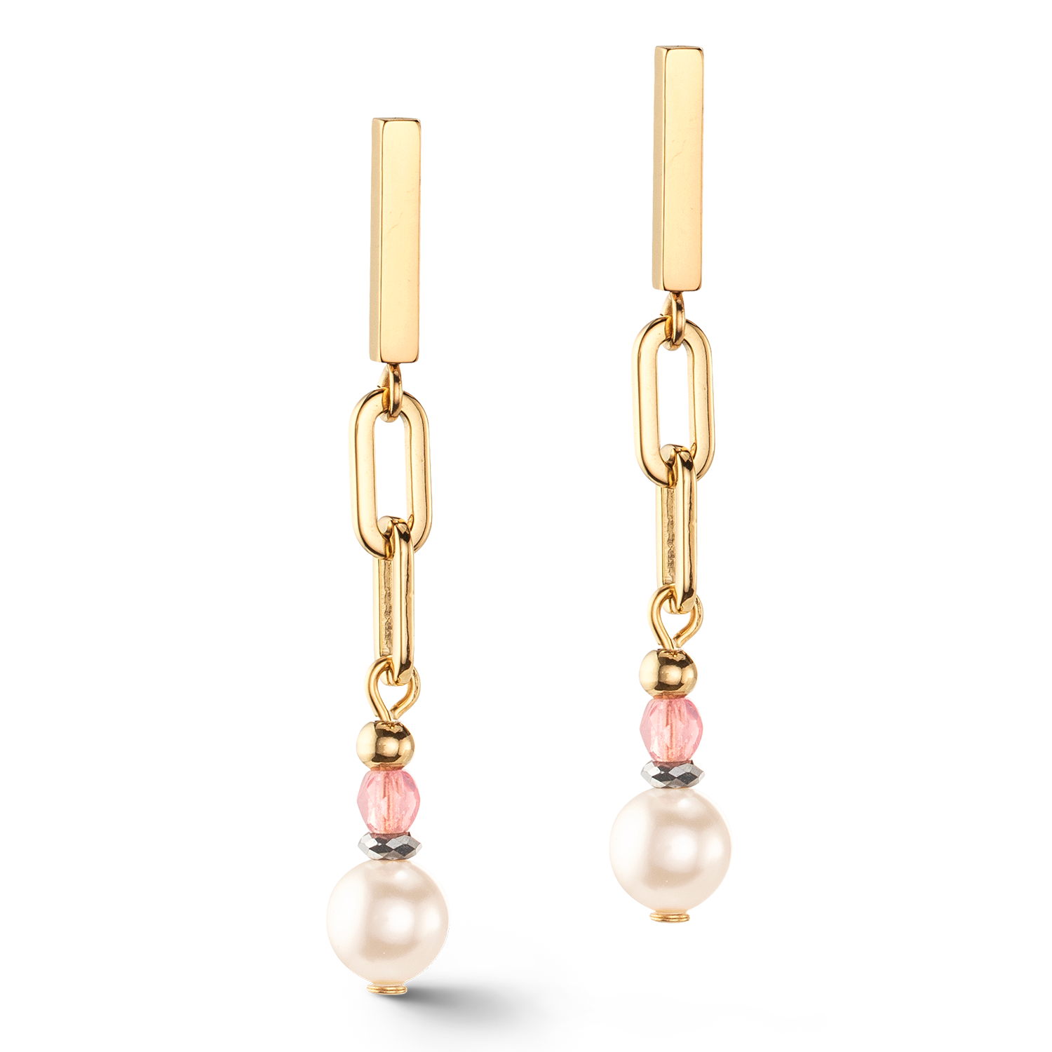 Ohrringe Classic Layer gold-multicolor