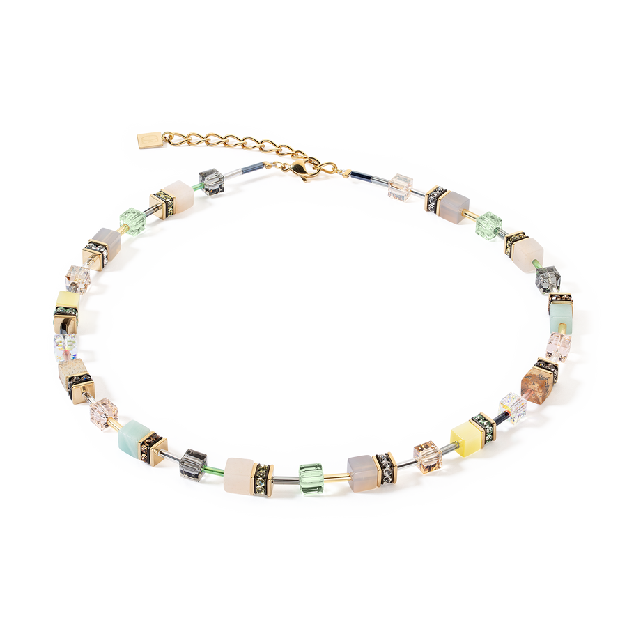 GeoCUBE® Iconic Precious Halskette multicolour gentle