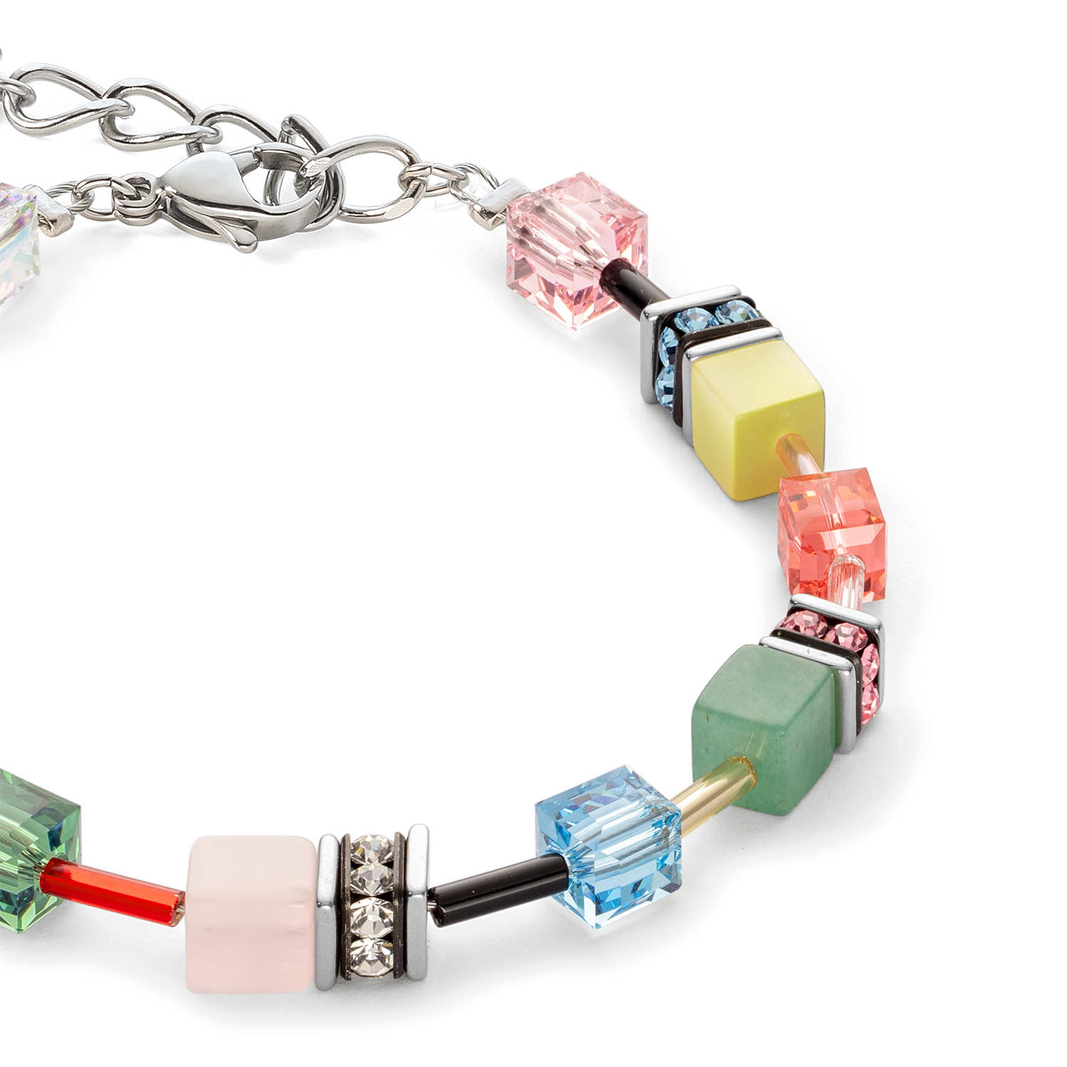 GeoCUBE® Iconic Precious Armband Multicolour Delight