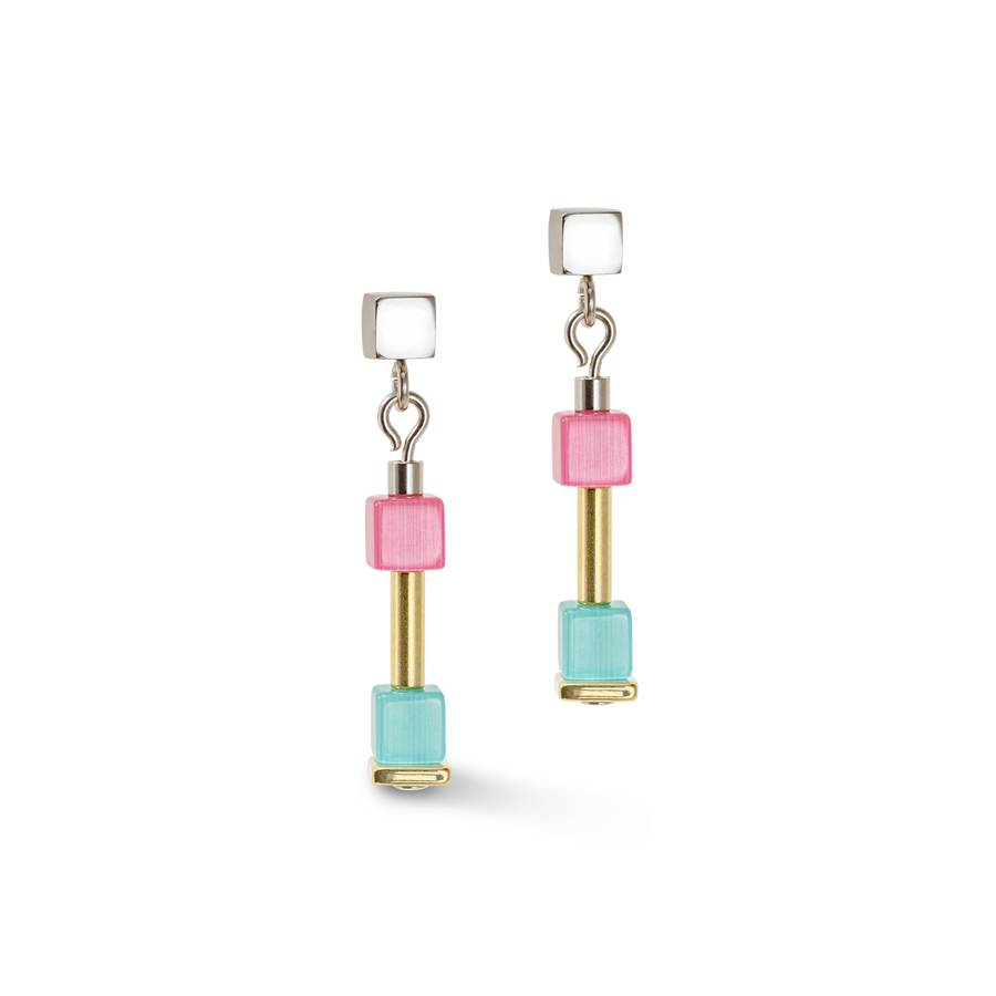 Cube Story Delicate Ohrringe multicolor spring