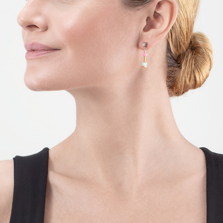 Cube Story Delicate Ohrringe multicolor spring