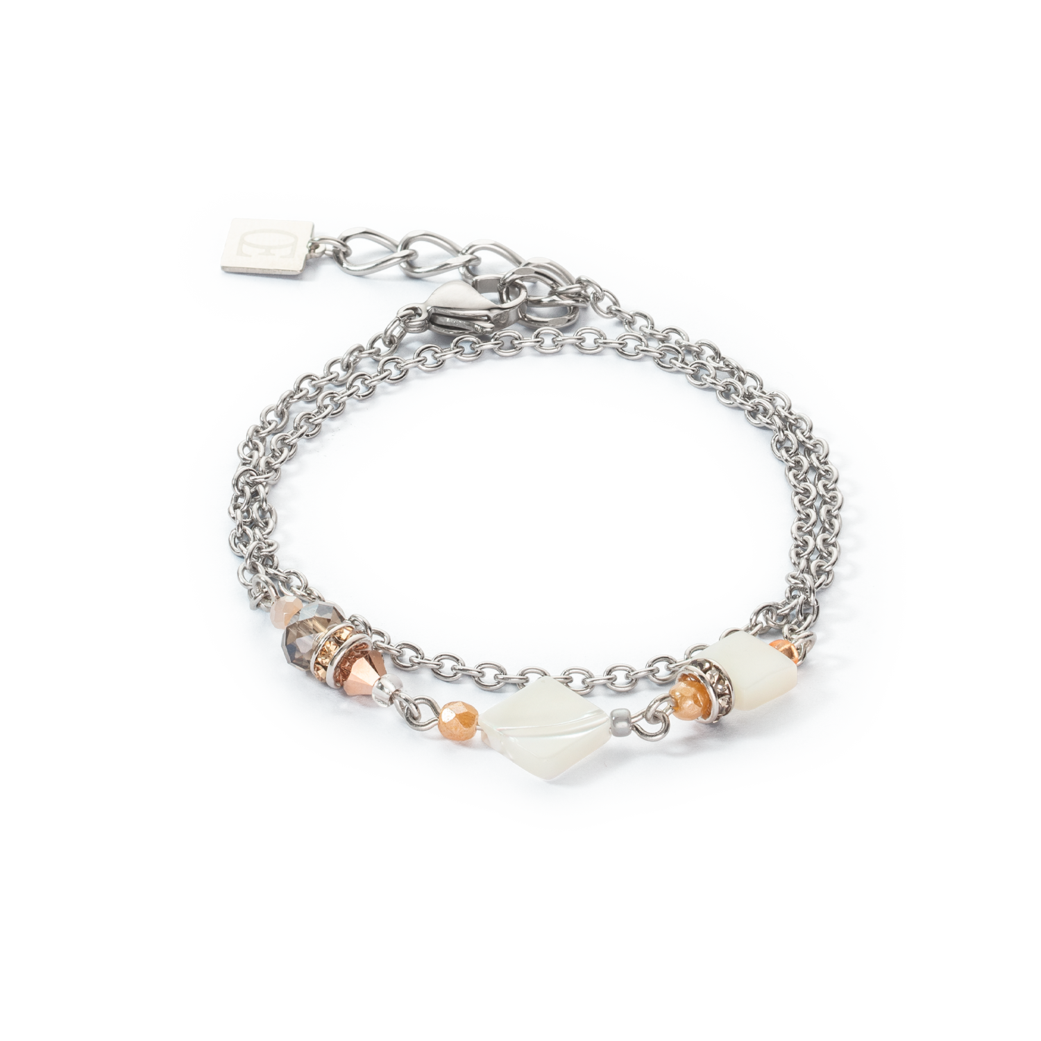 Amulett Boho Armband nature