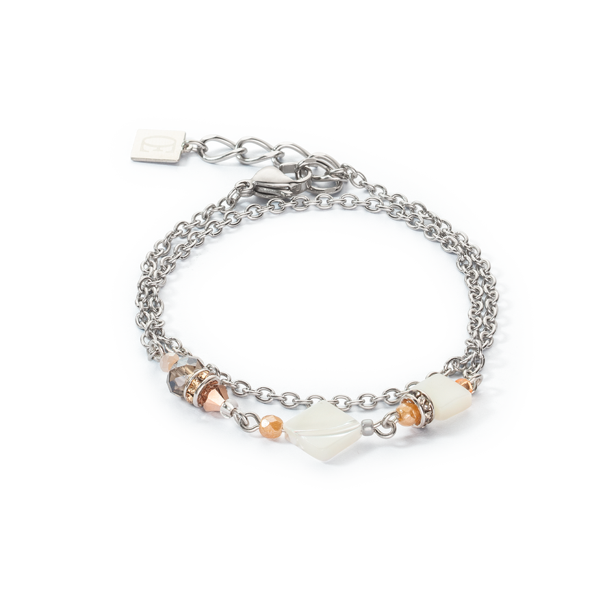 Amulett Boho Armband nature