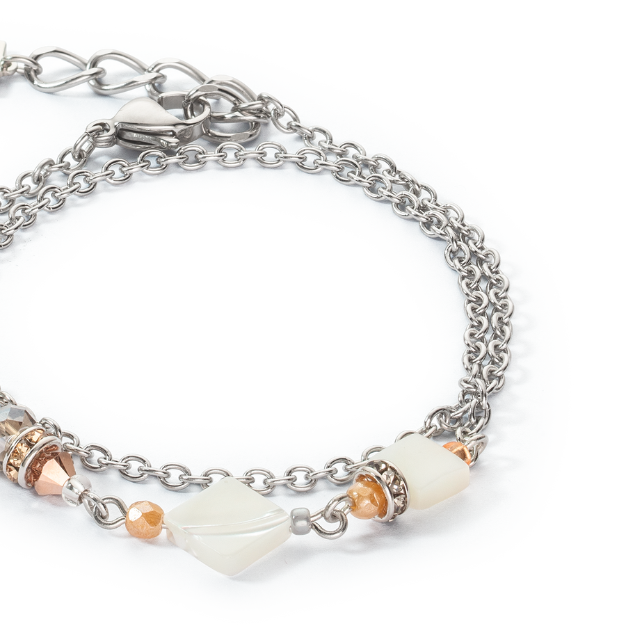 Amulett Boho Armband nature