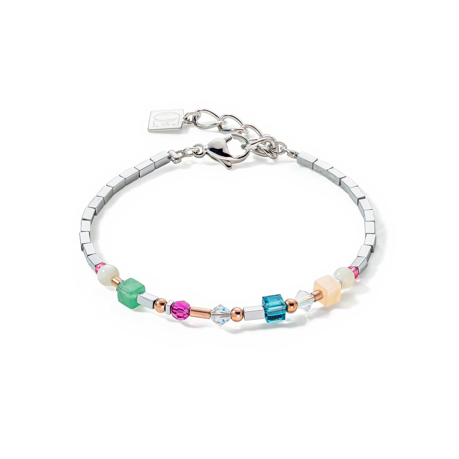 Brilliant Square Precious Armband multicolor vintage