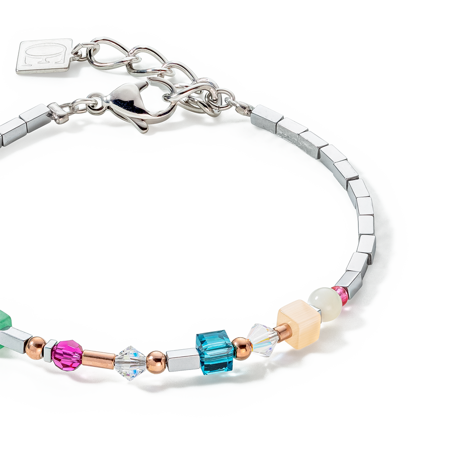 Brilliant Square Precious Armband multicolor vintage