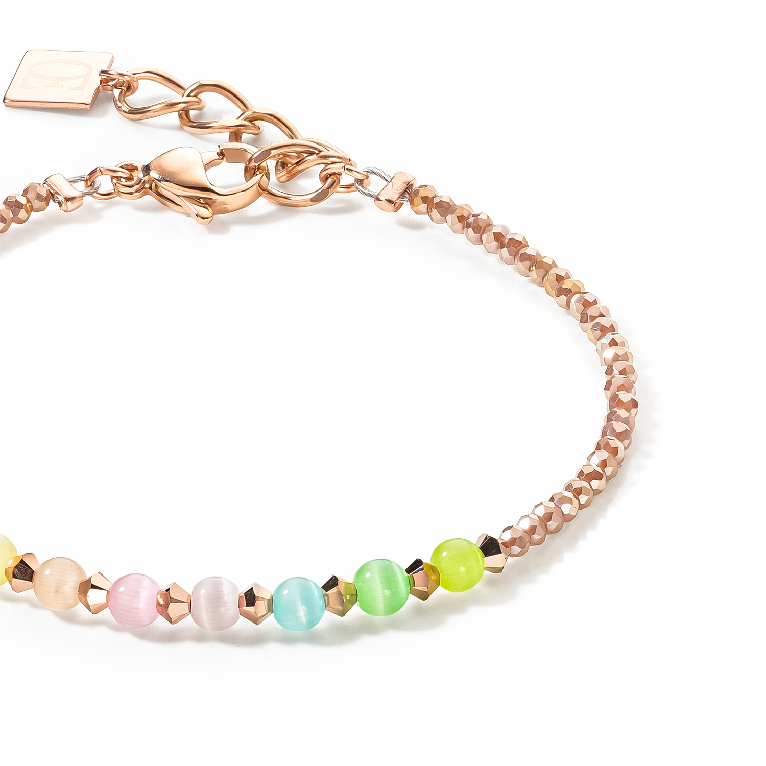 Princess candy Armband multicolor pastel