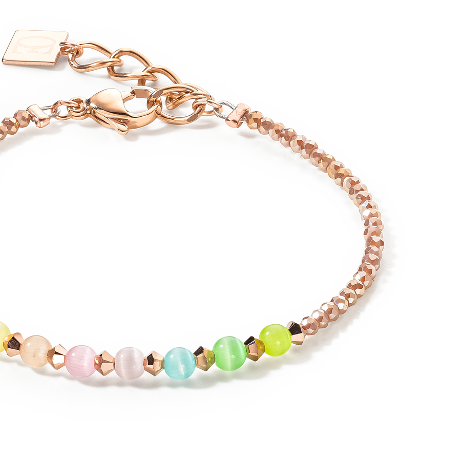 Princess candy Armband multicolor pastel