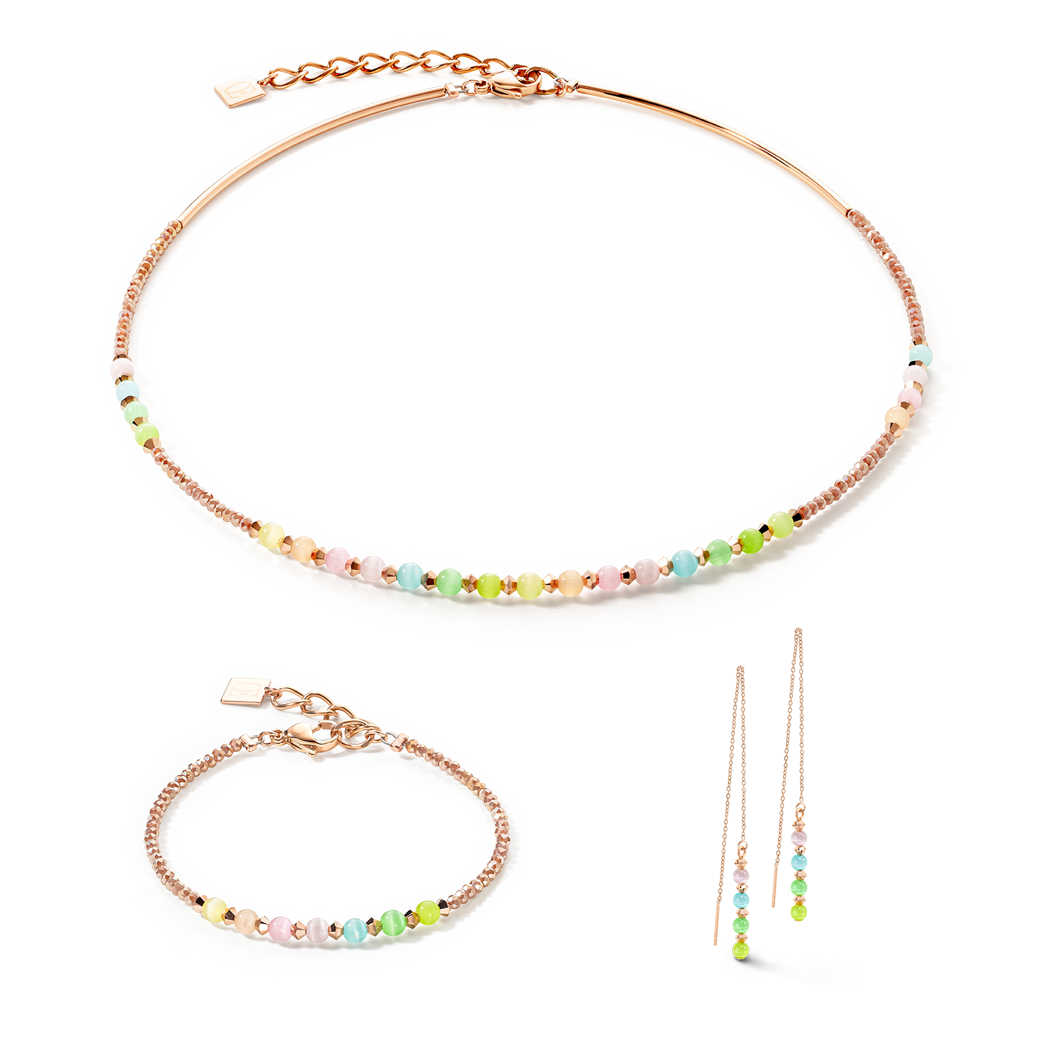Princess candy Armband multicolor pastel