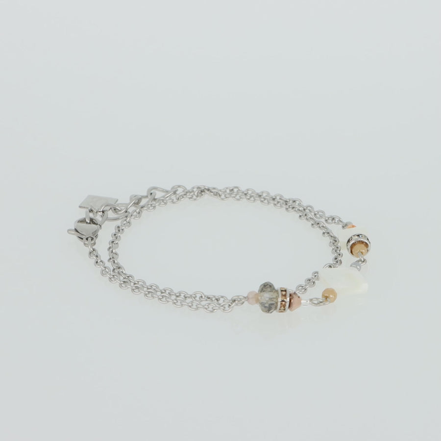 Amulett Boho Armband nature